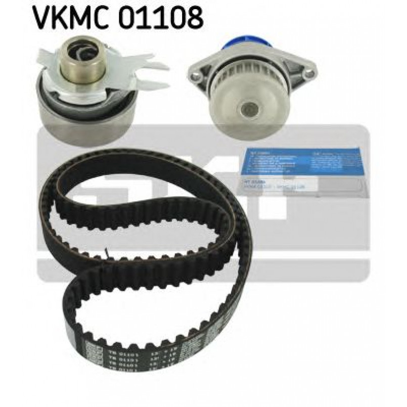 VKMC 01108 SKF - Насос охолоджуючої рідини + комплект зубчатого ремня